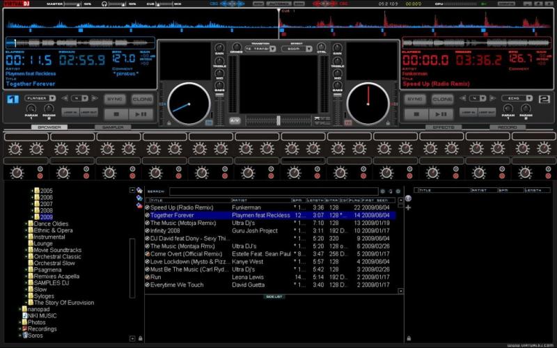 Virtual dj skins samples sound effects