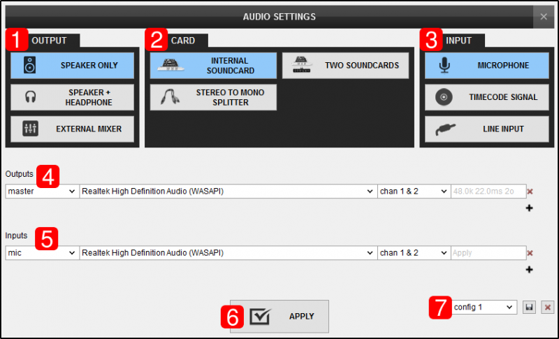 change browser audio output