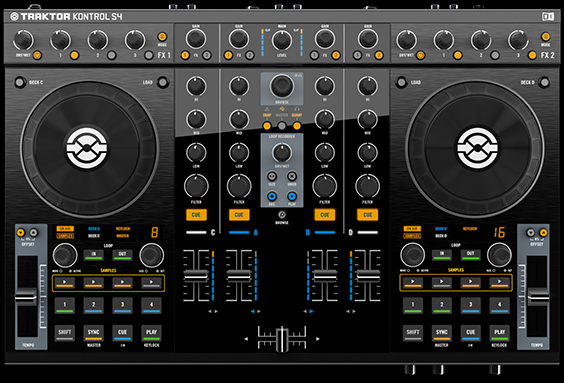 Traktor Kontrol S4. /dj/traktor-kontrol-s4/