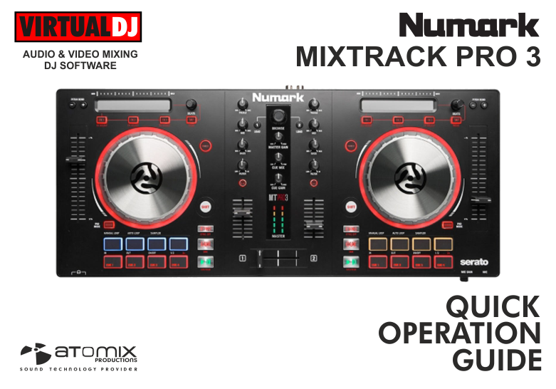 Virtualdj Hardware Manuals Numark Mixtrack Pro 3