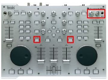 VirtualDJ - VDJ 7 + Hercules Console RMX = Vorhören??