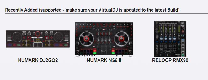numark ns6 mapping virtual dj