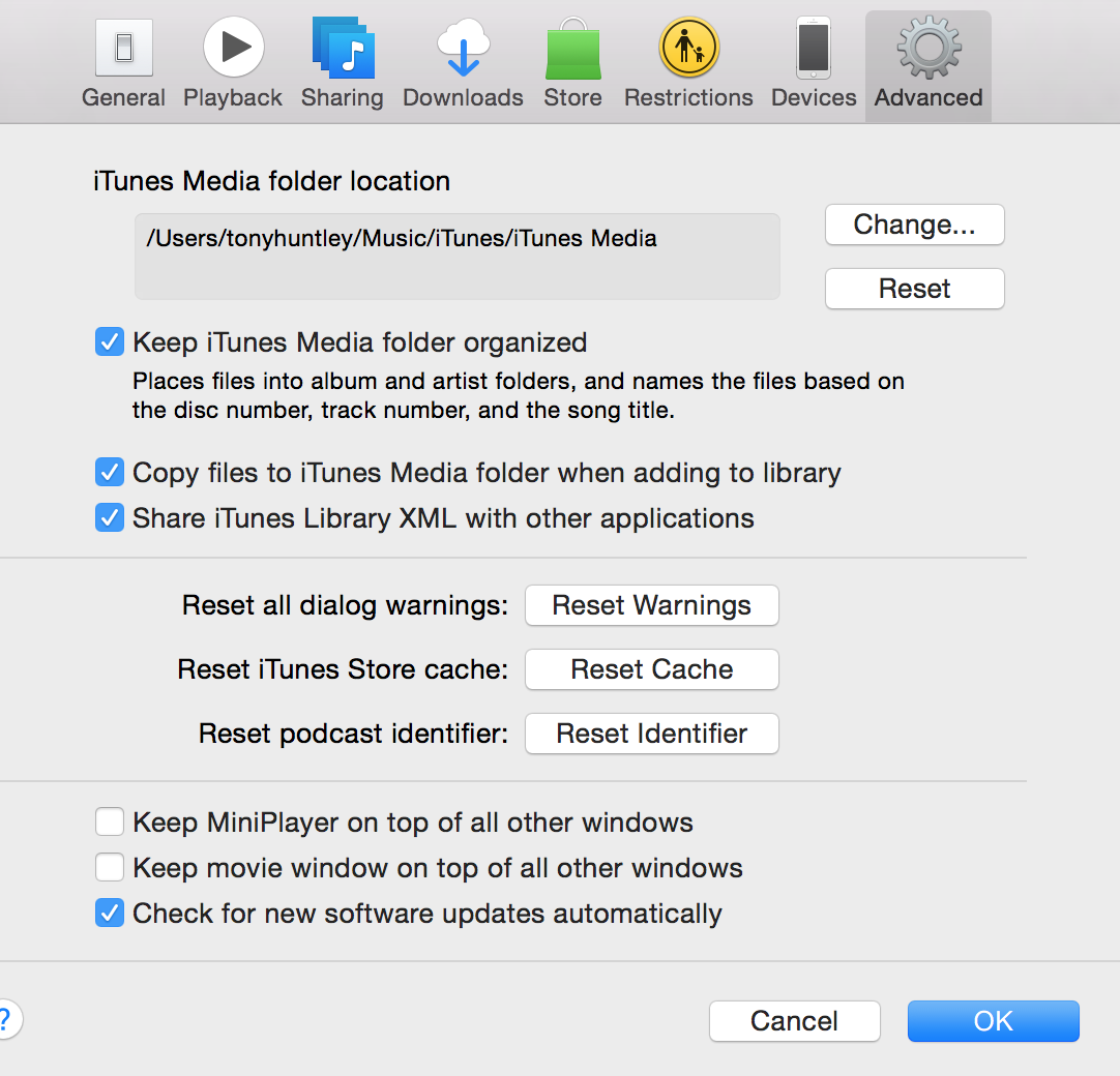 setting itunes so all music downloads go to it setting itunes so all music downloads go to it