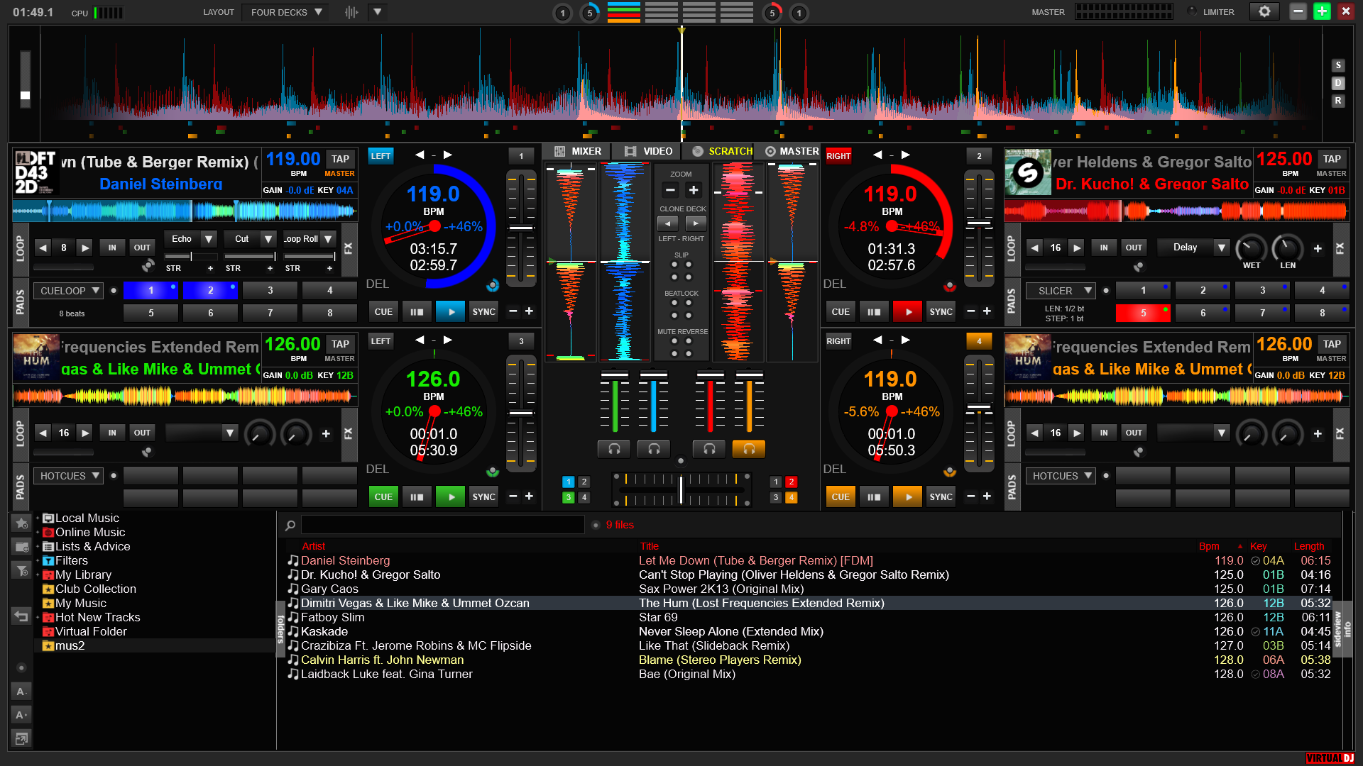 virtual dj 8 skins serato