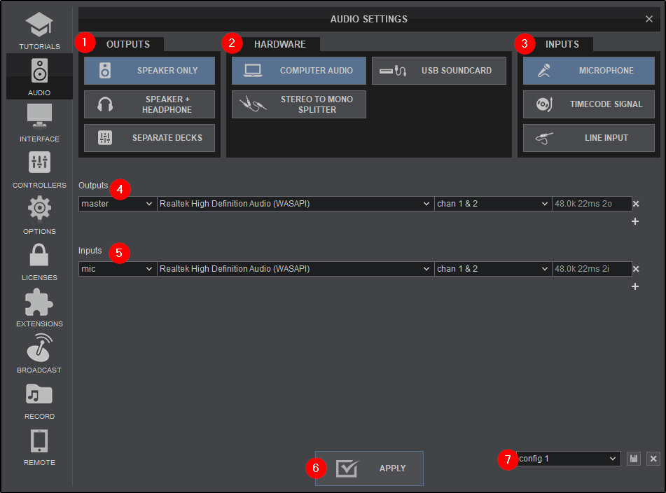 Virtualdj User Manual Settings Audio Setup