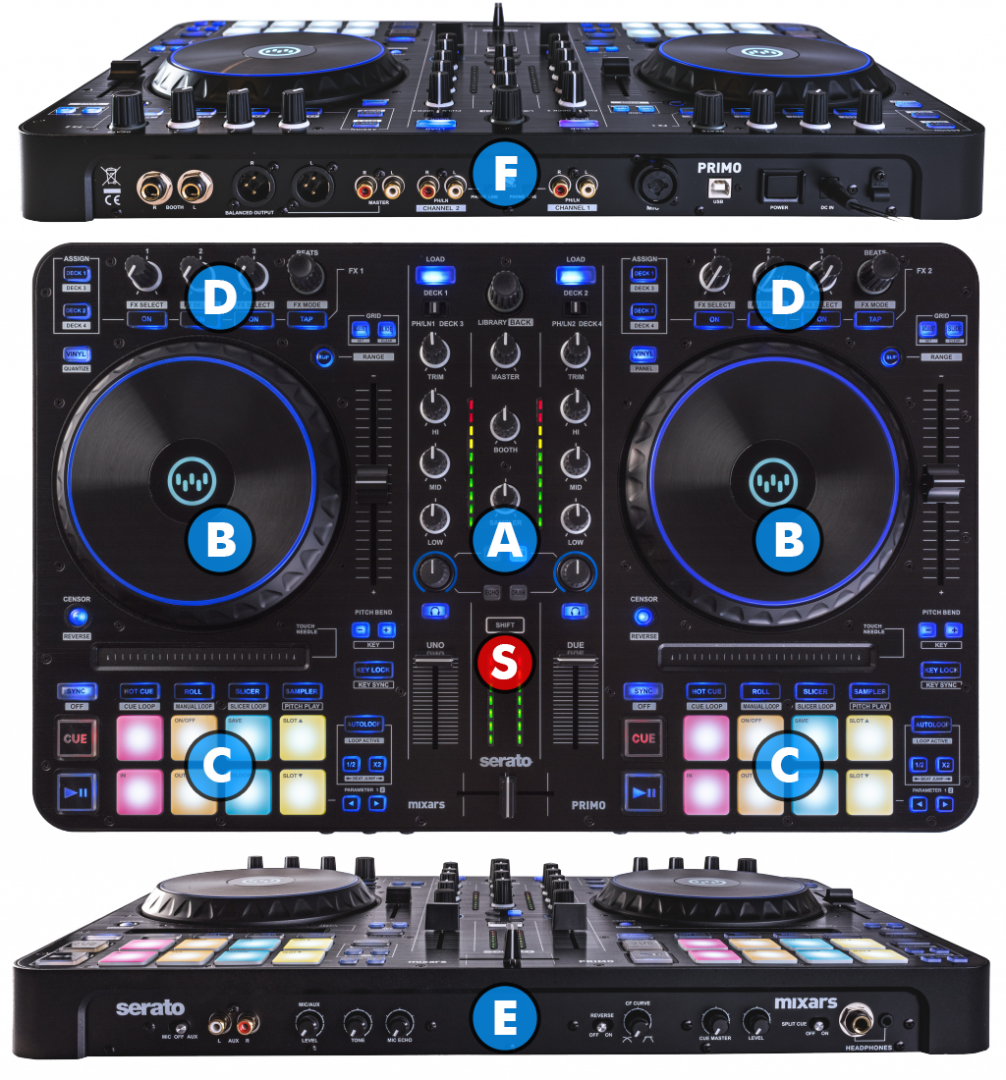 mixars Primo DJ Controller/Mixer