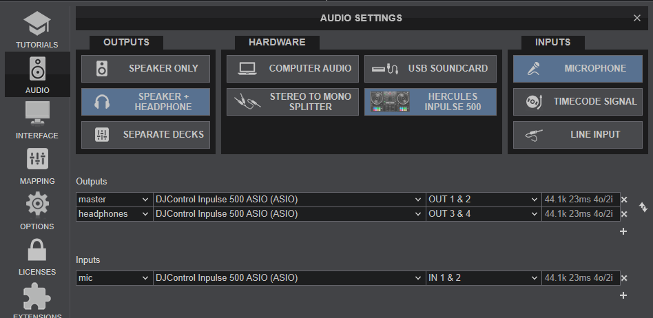 Controladora DJ Hercules Control Inpulse 500