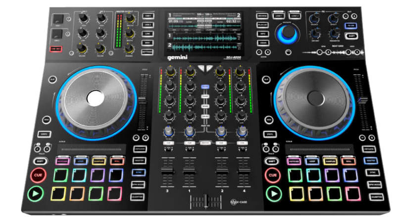 American DJ VMS5 6-Channel Stand Alone Mixer with full MIDI Capability