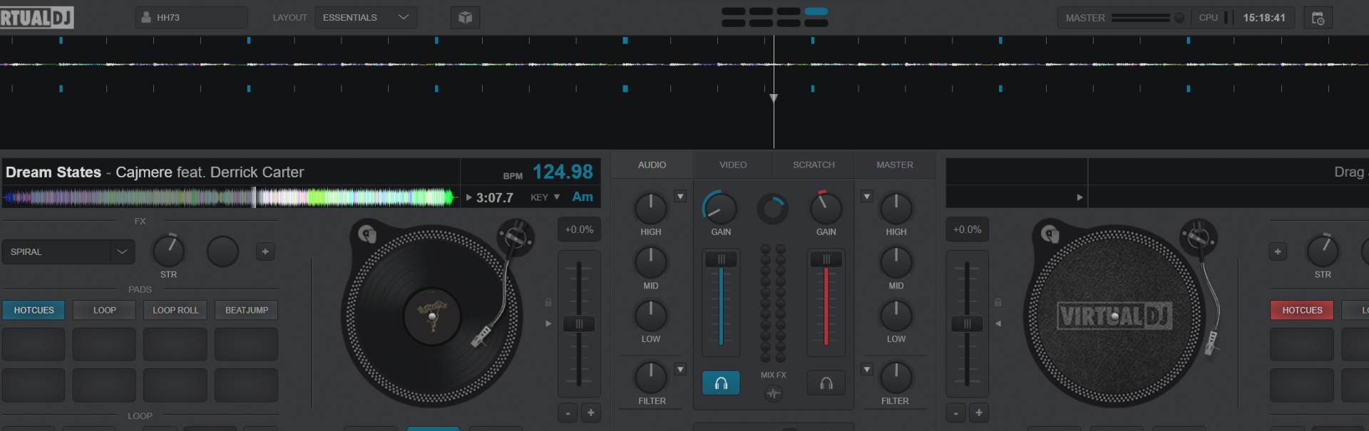 virtual dj 2023 problem