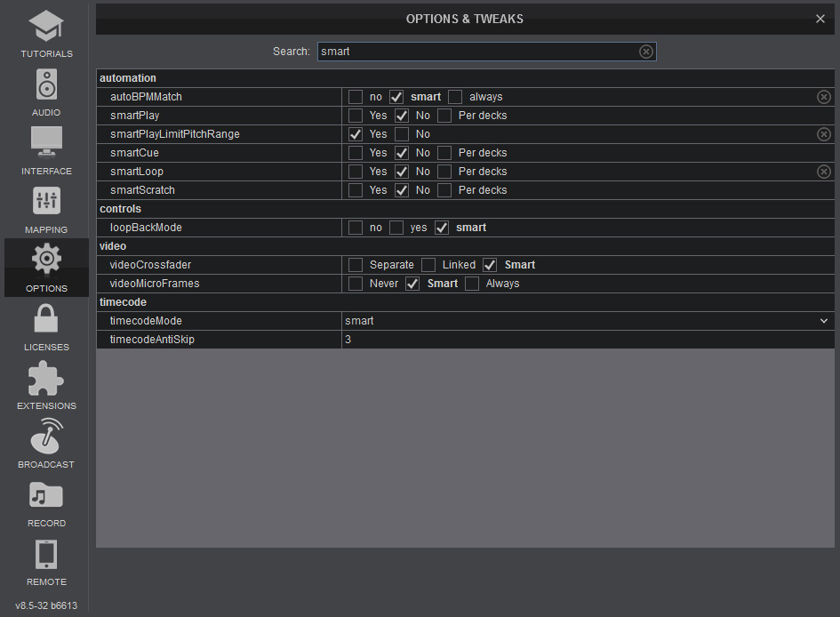 virtual dj bpm setting