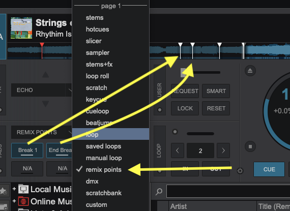 VirtualDJ - Automatic Cue points