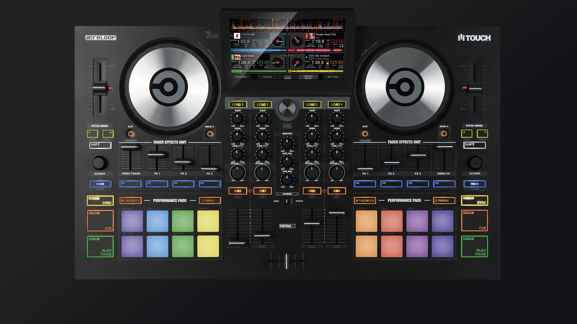 VirtualDJ - Reloop Touch Edition
